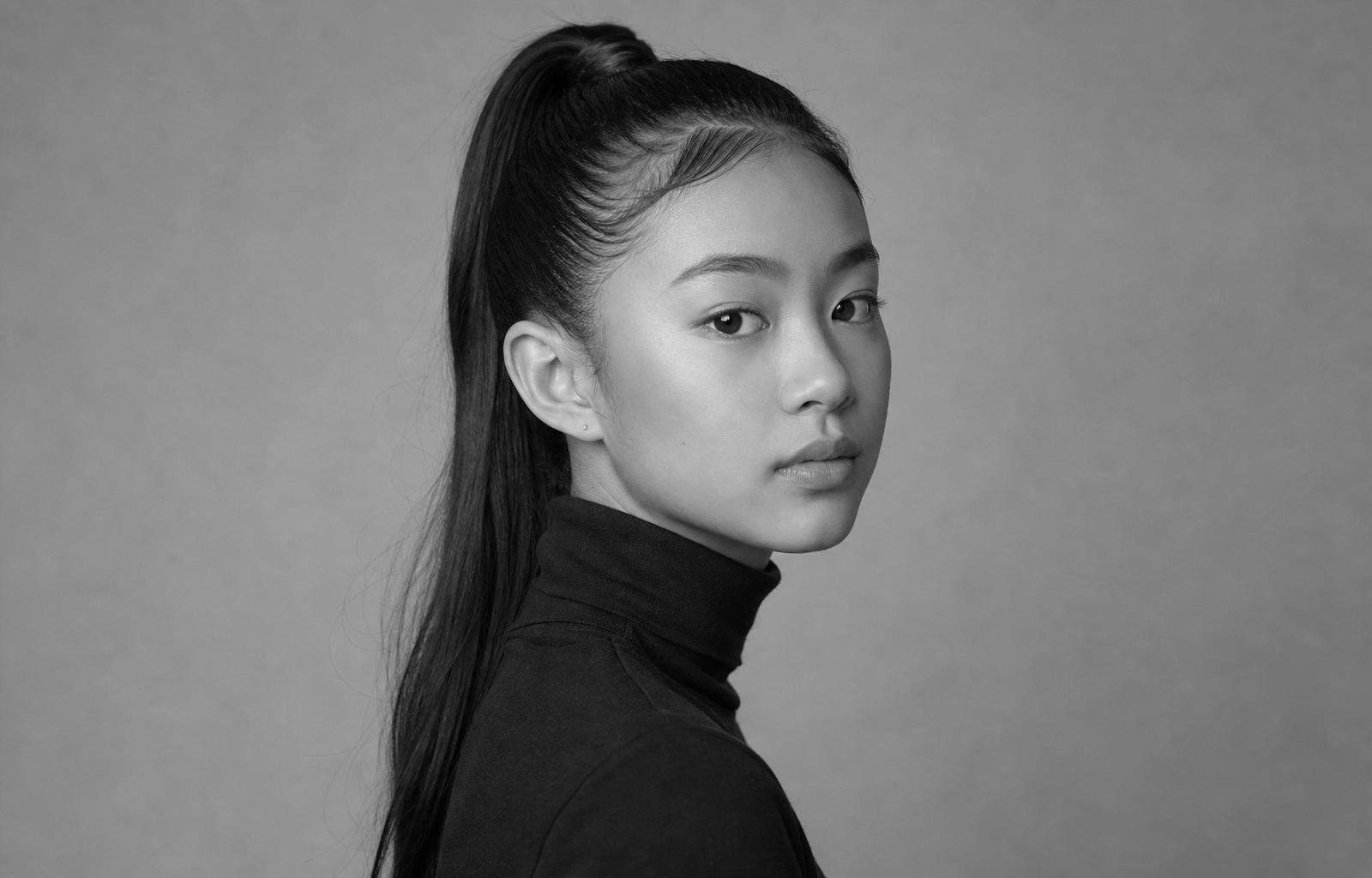Sleek High Ponytail, age 17